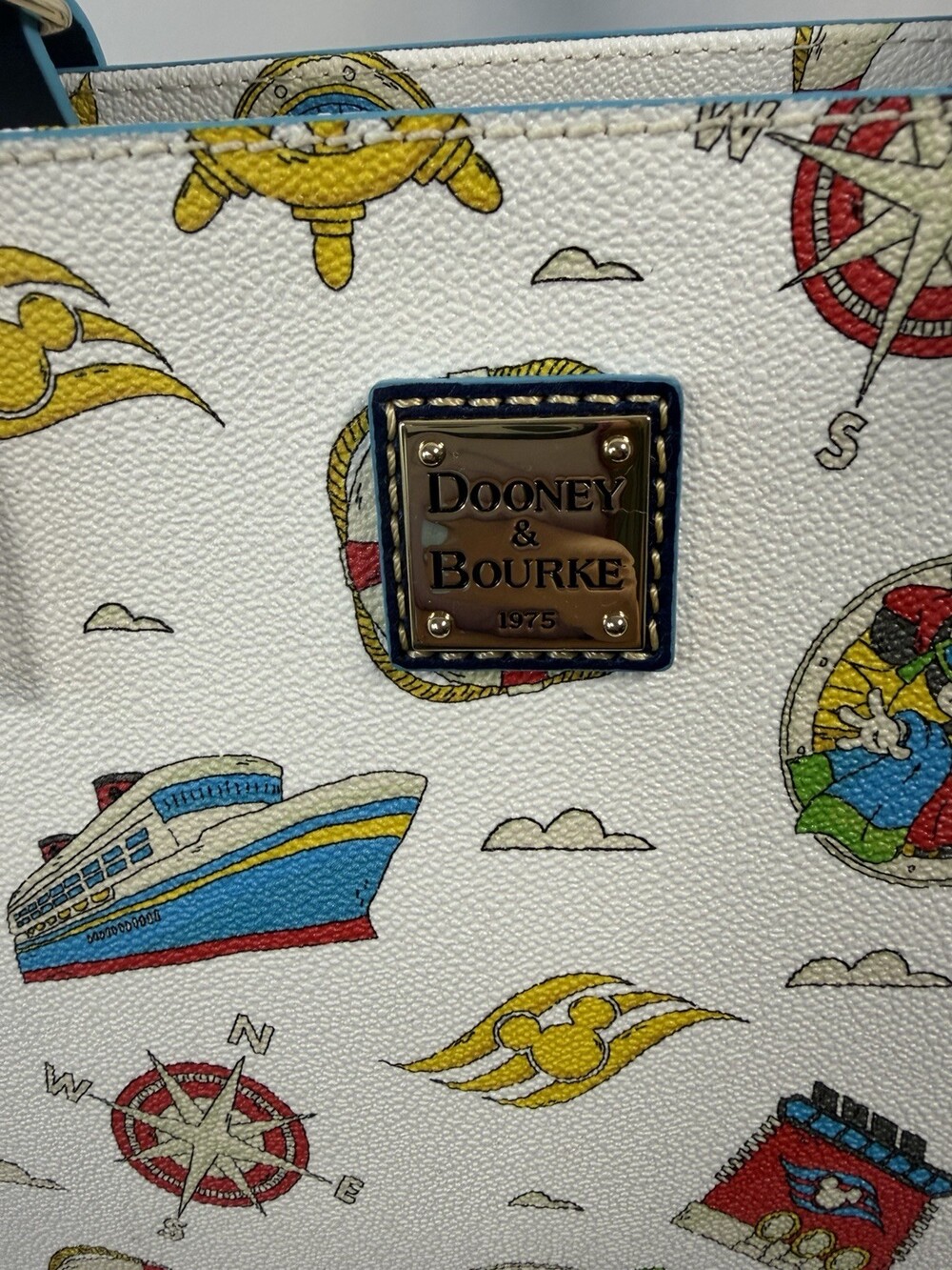 Disney Cruise Line Dooney and Bourke Tote Bag Mickey Mouse New With Tags DCL - Picture 12 of 12